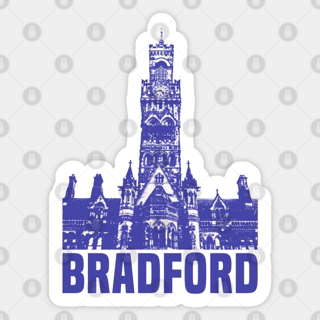 Bradford Sticker by Den Vector
